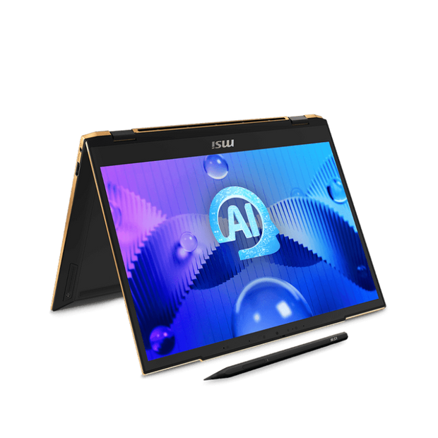 MSI Summit 13.3″ 2-in-1 – Intel Core Ultra 7-155H EVO | 16GB RAM | 1TB SSD | Touchscreen Convertible | Windows 11 Pro | Stylus Included