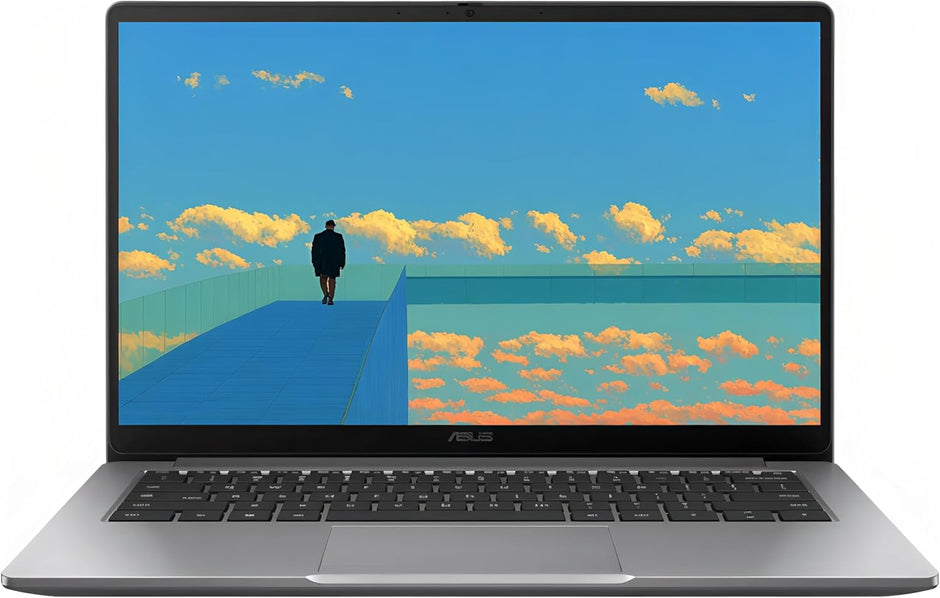 ASUS CX14 Chromebook Laptop, 14" FHD (1920 x 1080) IPS LED Laptop, Intel Celeron N4500, 4GB Memory, 64GB eMMC, Misty Grey, Chrome OS