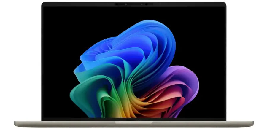 ASUS Zenbook A14 – Snapdragon X Plus | 16GB RAM | 512GB SSD | 14″ FHD+ OLED | Copilot+ PC | Zabriskie Beige