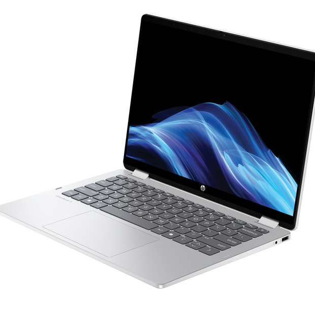 HP OmniBook 5 Flip 14-FP0023 – Intel Core 7 150U | 16GB RAM | 512GB SSD | 14″ WUXGA Touchscreen | Windows 11 | Glacier Silver | Backlit Keyboard