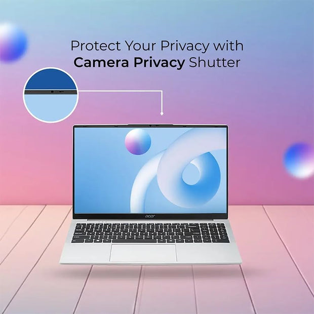 Acer Aspire 3 Laptop with 15.6" FHD IPS Anti-glare Display, Celeron® N4500, 8GB RAM, 512GB SSD, Integrated Intel UHD Graphics, Eng Arb, W11 Pro, Silver