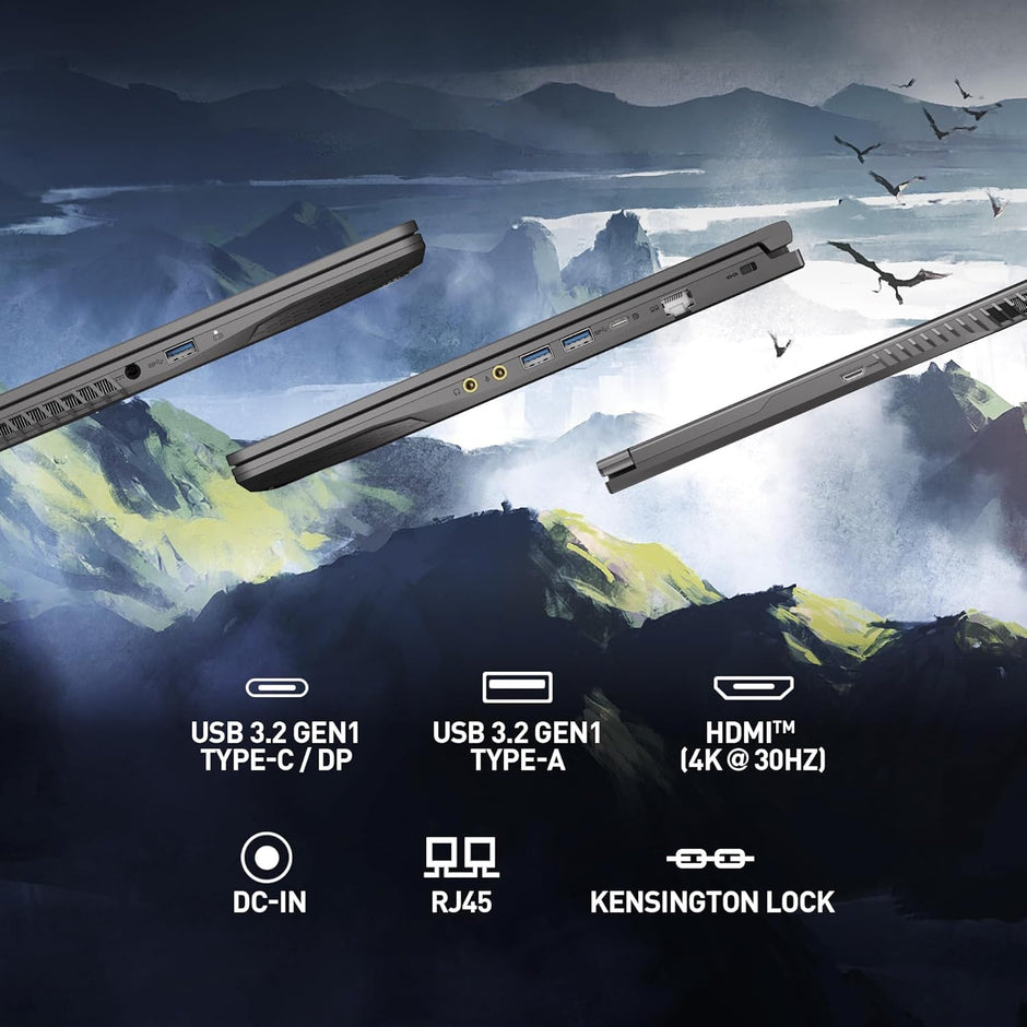 MSI Thin 15 – Intel Core i5-13420H | 16GB RAM | 512GB SSD | NVIDIA GeForce RTX 3050 | 15.6″ FHD | Windows 11 Pro | Grey