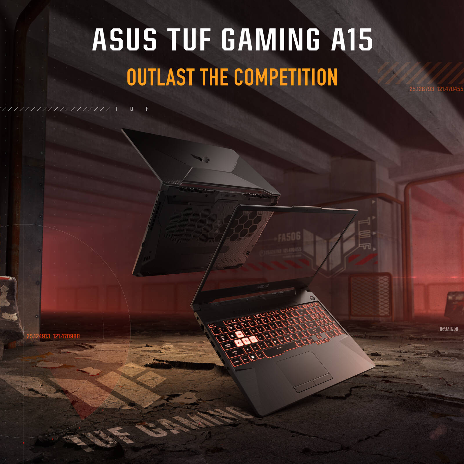 ASUS TUF Gaming A15 FA506NCR Laptop, 15.6