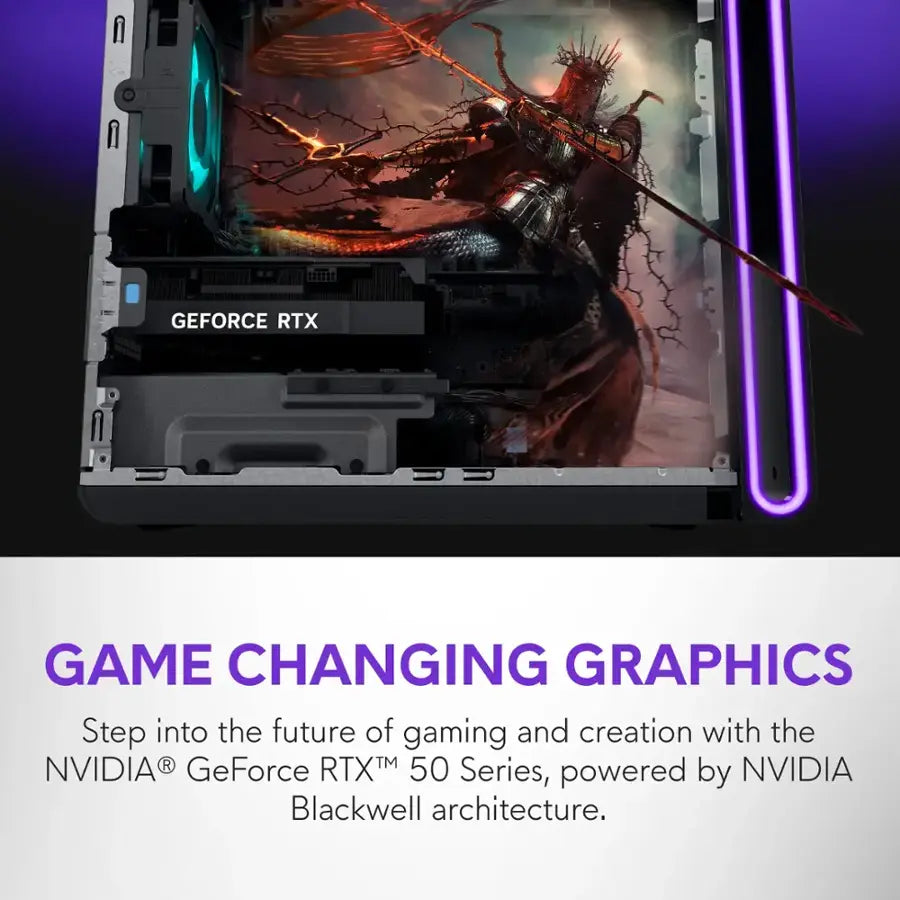 Alienware Aurora Gaming Desktop – Intel Core Ultra 9 285 | 32GB RAM | 2TB SSD | NVIDIA GeForce RTX 5070 | Windows 11 Pro | Black