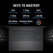 ASUS ROG Zephyrus G16 – 16″ OLED 2.5K 240Hz | Intel Core Ultra 9-285H | 16GB RAM | RTX 5070 | 1TB SSD | Eclipse Gray
