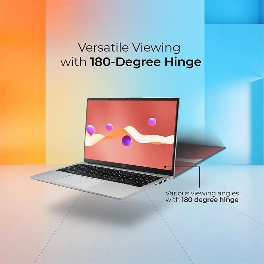 Acer Aspire 3 Laptop with 15.6" FHD IPS Anti-glare Display, Celeron® N4500, 8GB RAM, 512GB SSD, Integrated Intel UHD Graphics, Eng Arb, W11 Pro, Silver