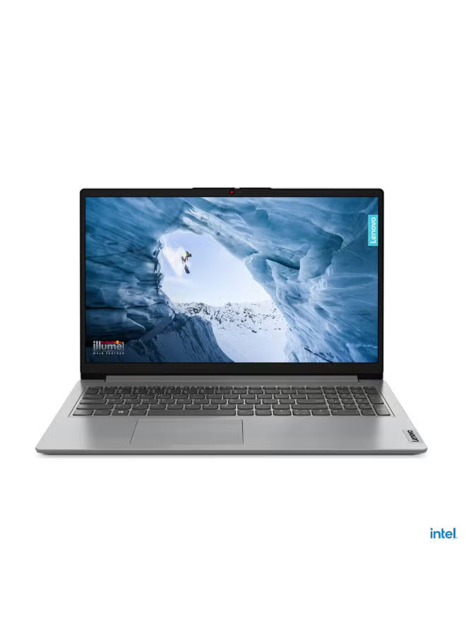Lenovo IdeaPad 1 – Intel Core i3 (12th Gen) | 20GB RAM (Upgraded) | 512GB SSD (Upgraded) | 15.6″ FHD | Windows 11 Pro | Cloud Grey