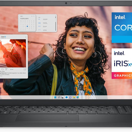 Dell Inspiron 3530 Laptop - 15.6-inch FHD (1920 x 1080) Touchscreen Display, Intel Core i5-1335U, 16GB DDR4 RAM, 512GB SSD, Intel Iris Xe Graphics, Windows 11 Home - Carbon Black