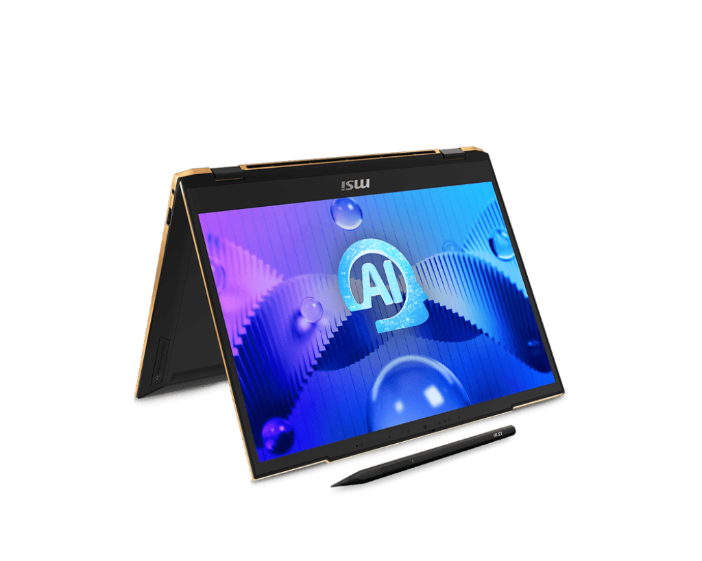 MSI Summit 13.3″ 2-in-1 – Intel Core Ultra 7-155H EVO | 16GB RAM | 1TB SSD | Touchscreen Convertible | Windows 11 Pro | Stylus Included