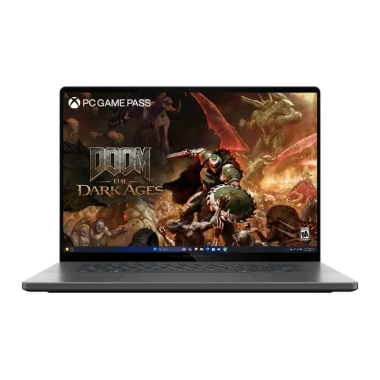 ASUS ROG Zephyrus G16 – 16″ OLED 2.5K 240Hz | Intel Core Ultra 9-285H | 16GB RAM | RTX 5070 | 1TB SSD | Eclipse Gray