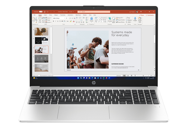HP Laptop 250 G10 – Intel Core i7-1355U | 32GB RAM | 1TB SSD | Windows 11 Pro | 15.6″ FHD | Natural Silver
