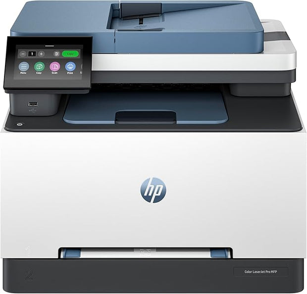 HP Color LaserJet Pro MFP 3303fdw - Wireless, Print, Scan, Copy, Fax, ADF, Automatic 2-sided printing, Touchscreen