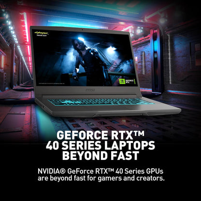 MSI Thin 15 – Intel Core i5-13420H | 16GB RAM | 512GB SSD | NVIDIA GeForce RTX 3050 | 15.6″ FHD | Windows 11 Pro | Grey