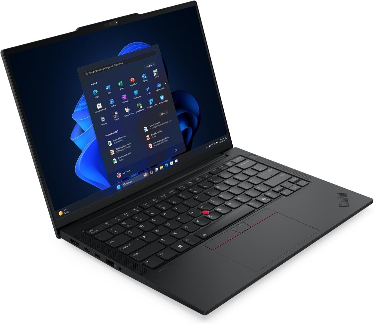 Lenovo ThinkPad E14 Gen 7 – Intel Core Ultra 7 255H | 16GB DDR5 RAM | 512GB SSD | Intel Arc 140V GPU | 14″ WUXGA Display | Backlit ENG Keyboard | Fingerprint Reader | Black
