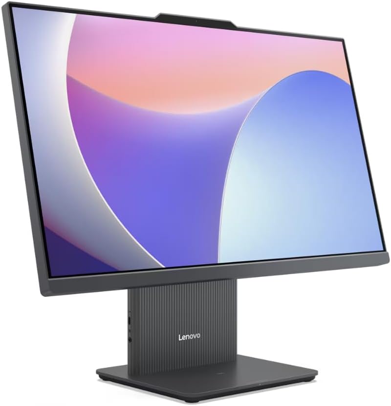 Lenovo IdeaCentre 24 AIO – Intel Core i5-13420H | 8GB RAM | 512GB SSD | 23.8″ FHD | Windows 11 Pro | Cloud Grey