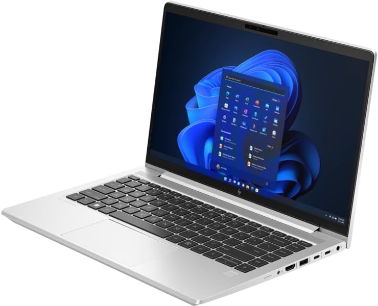 HP EliteBook Laptop, 14″ FHD IPS Display, Intel® Core™ i5 1335U (up to 4.6 GHz), 16 GB DDR4 RAM, 512 GB PCIe® NVMe™ SSD, Intel Iris Xe Graphics, ENG Backlit K/B, 2x Type-C Ports, Windows 11 Pro