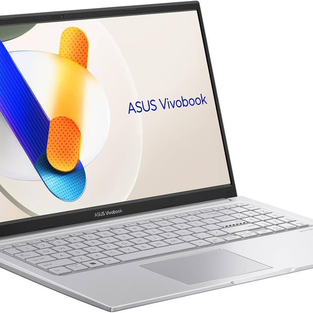 ASUS Vivobook 15 X1504V Laptop, 15.6″ FHD Display, Intel Core i5-1334U Processor, 8GB RAM, 512GB SSD, Win 11, Intel Iris XE Graphics, English KB,Cool Silver