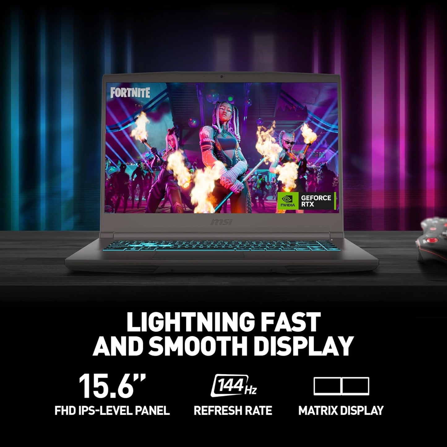 MSI Thin 15 – Intel Core i5-13420H | 16GB RAM | 512GB SSD | NVIDIA GeForce RTX 3050 | 15.6″ FHD | Windows 11 Pro | Grey