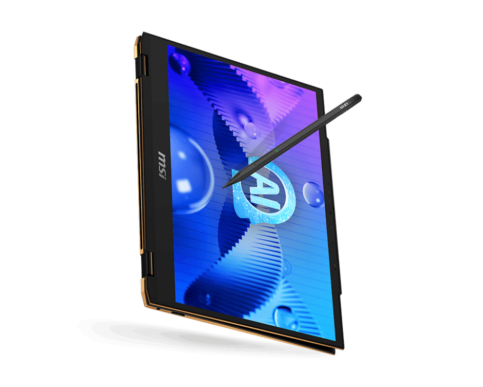 MSI Summit 13.3″ 2-in-1 – Intel Core Ultra 7-155H EVO | 16GB RAM | 1TB SSD | Touchscreen Convertible | Windows 11 Pro | Stylus Included