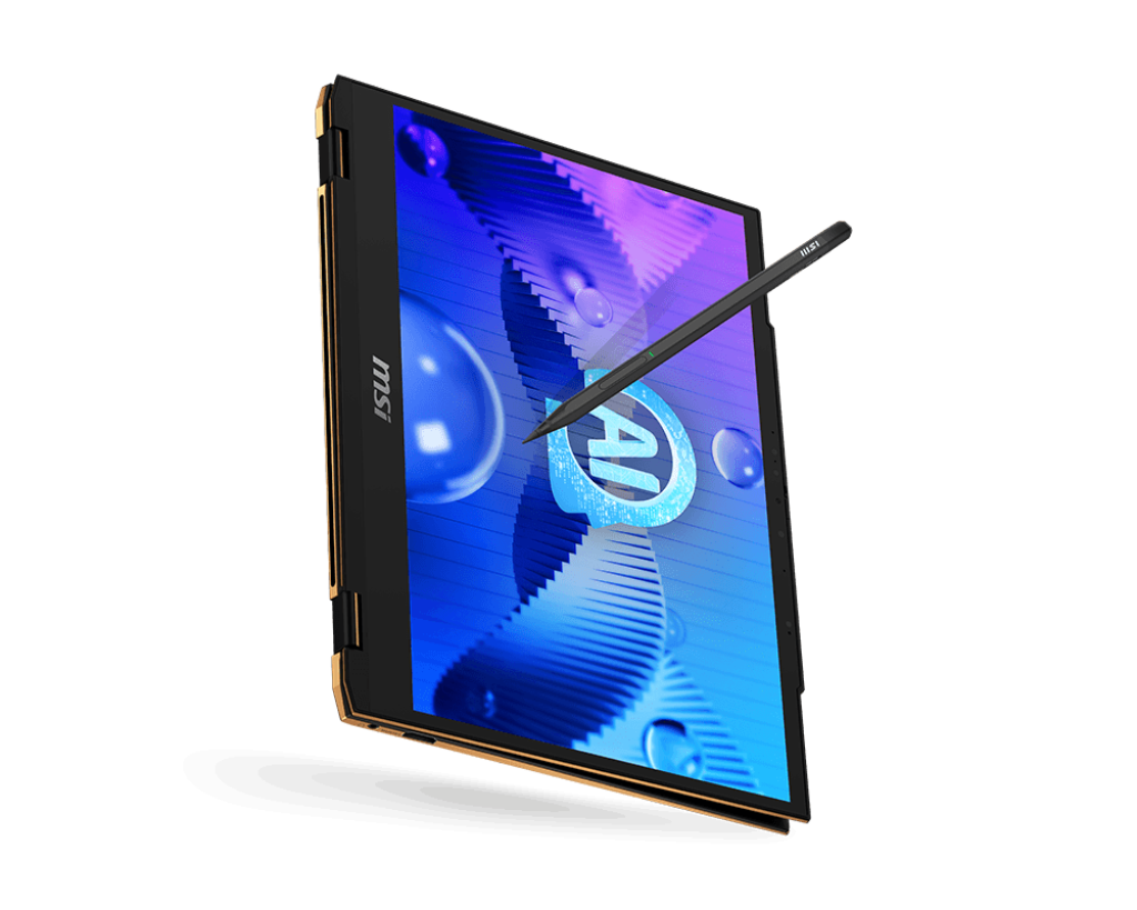 MSI Summit 13.3″ 2-in-1 – Intel Core Ultra 7-155H EVO | 16GB RAM | 1TB SSD | Touchscreen Convertible | Windows 11 Pro | Stylus Included