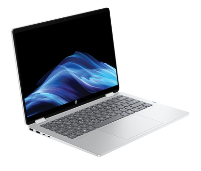 HP - OmniBook 5 Flip 2-in-1 14" 2K TouchScreen Laptop - Intel Core 5 - 8GB Memory - 512GB SSD - Glacier Silver