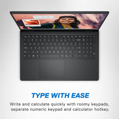 Dell Inspiron 3530 Laptop - 15.6-inch FHD (1920 x 1080) Touchscreen Display, Intel Core i5-1335U, 16GB DDR4 RAM, 512GB SSD, Intel Iris Xe Graphics, Windows 11 Home - Carbon Black