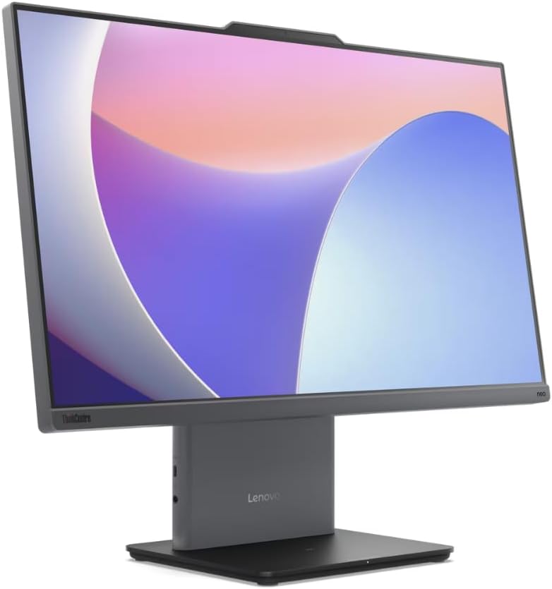 Lenovo ThinkCentre Neo 50a Gen 5 AIO 24 – Intel Core i5-13420H | 16GB RAM (Upgraded) | 1TB SSD (Upgraded) | 23.8″ FHD | Windows 11 Pro | Luna Grey