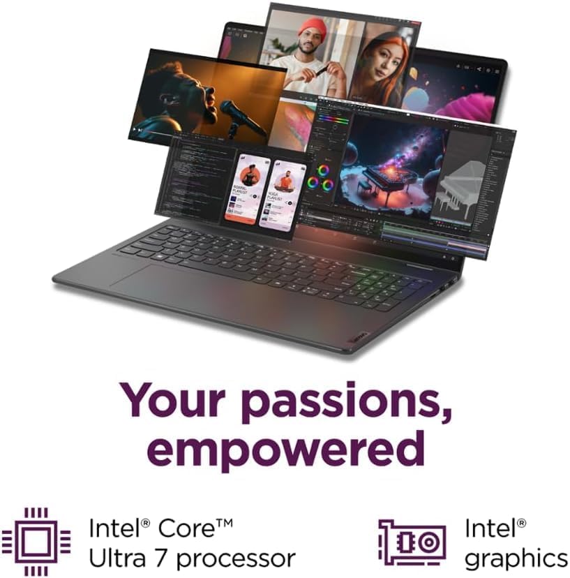 Lenovo Yoga 7i – Intel Core Ultra 7-155U | 16GB RAM | 1TB SSD | 16″ WUXGA Touch 2-in-1 | Windows 11 Home