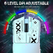 Attack Shark X11 – 59g Superlight Wireless Gaming Mouse | RGB Charging Dock | 22000 DPI | 5 Buttons | White