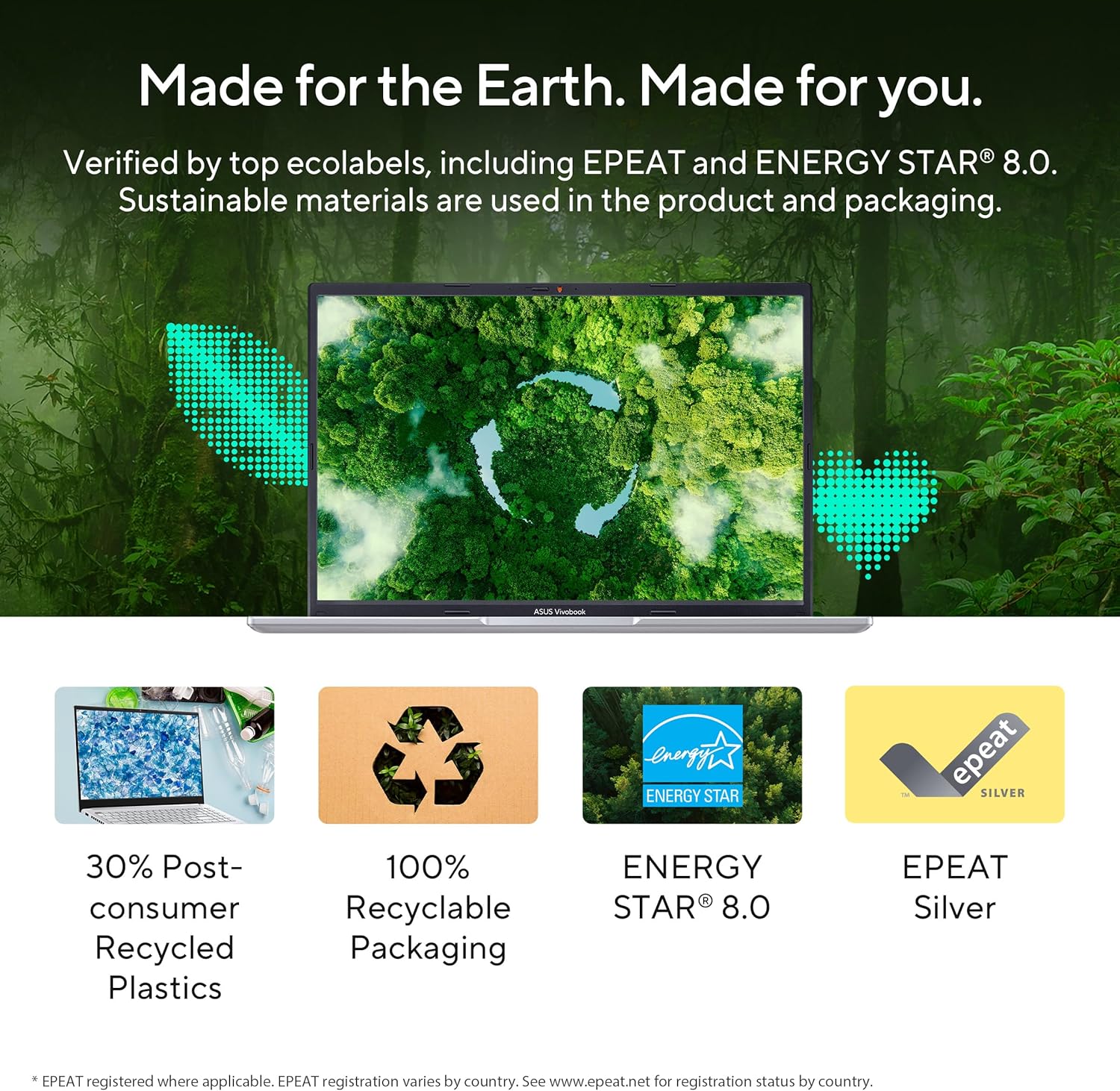 ASUS VivoBook F1605VA – Intel Core i9-13900H | 16GB RAM | 1TB SSD | 16″ WUXGA (1920×1200) | Windows 11 | Cool Silver