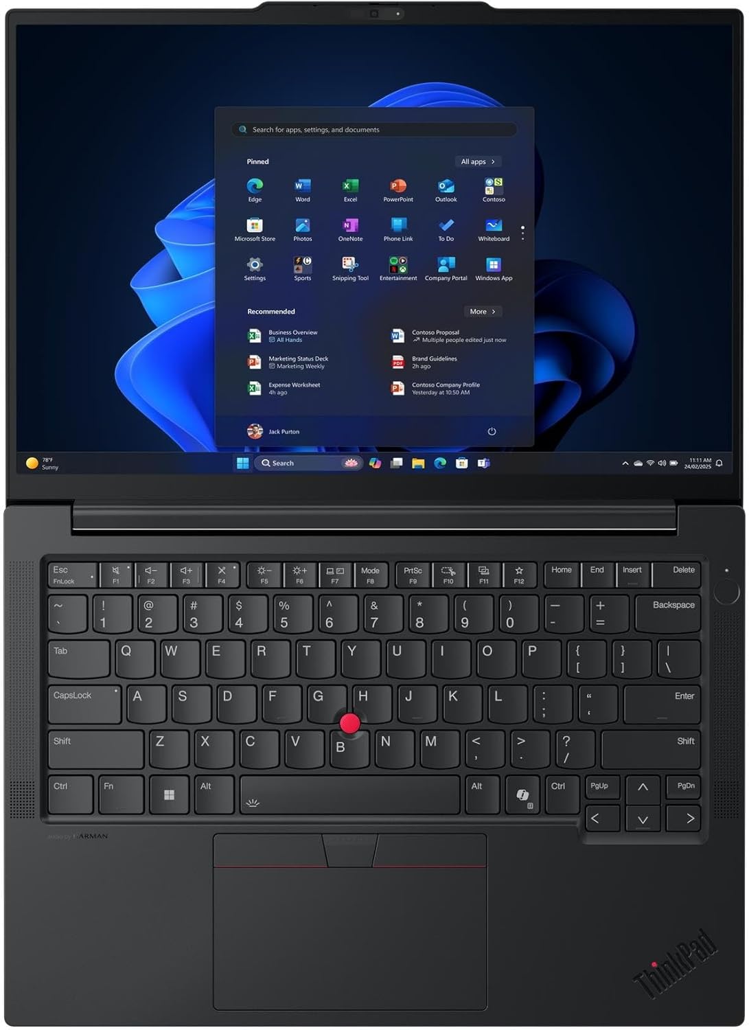 Lenovo ThinkPad E14 Gen 7 – Intel Core Ultra 7 255H | 16GB DDR5 RAM | 512GB SSD | Intel Arc 140V GPU | 14″ WUXGA Display | Backlit ENG Keyboard | Fingerprint Reader | Black